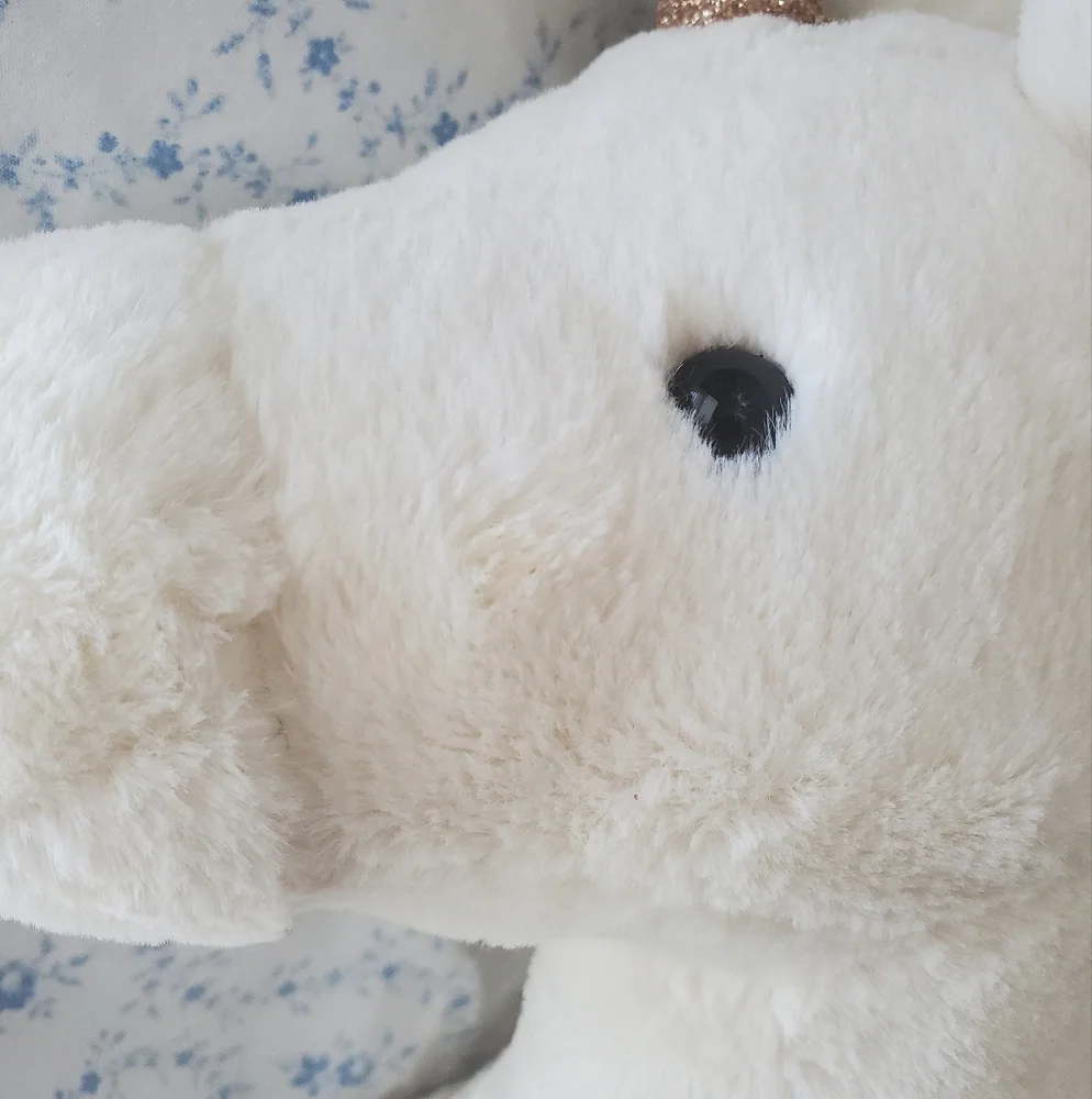 Jellycat Luna White Unicorn Glitter Horn Plush Mythical Stuffed Animal